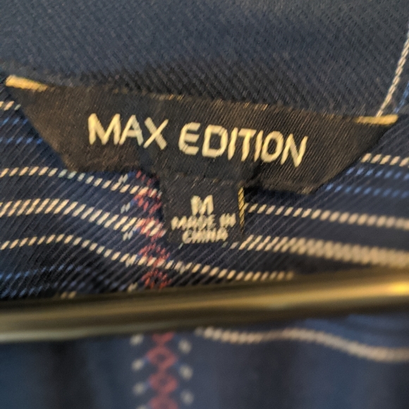 Max edition high low plaid top - Picture 4 of 7